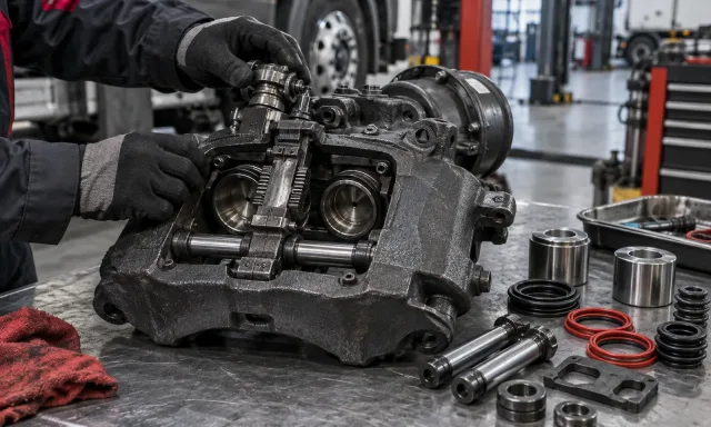 Reparacija kočionih kliješta za kamione, autobuse i prikolice